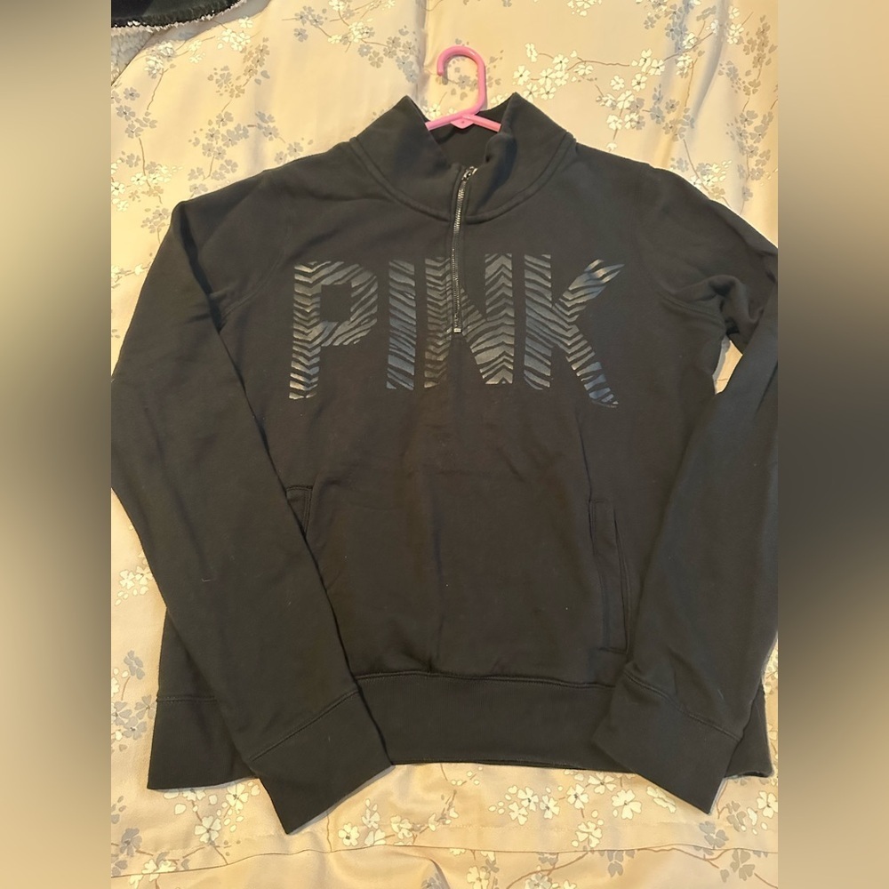 PINK Victoria’s Quarter Zip Sweatshirt